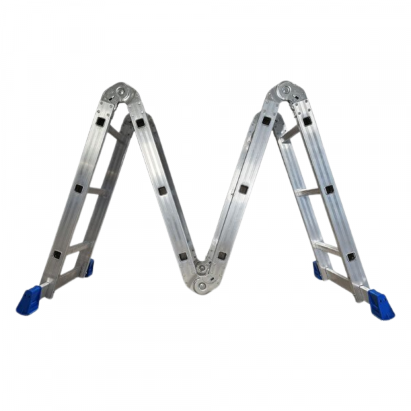 Escada Articulada Alumínio 12 Degraus 4x3 Alumasa