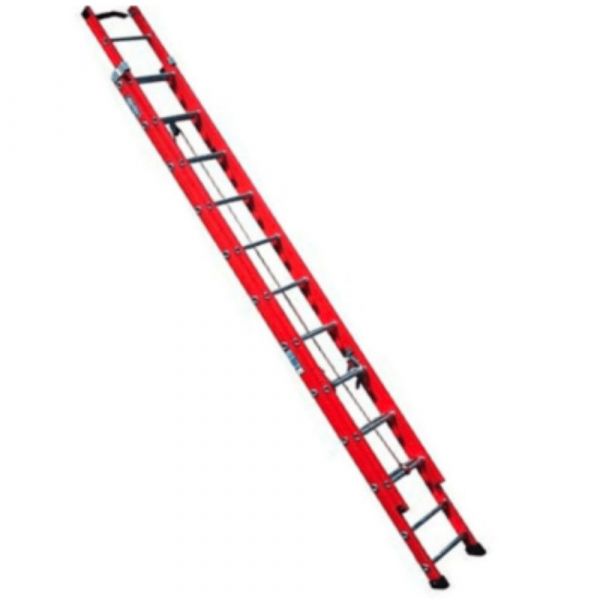 Escada Extensível Fibra de Vidro 15 Degraus FE815 Alulev