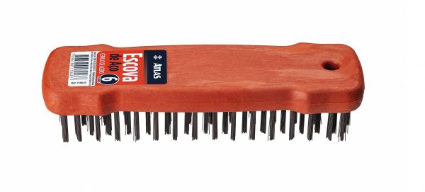 Escova de  Aço Manual 6 Atlas