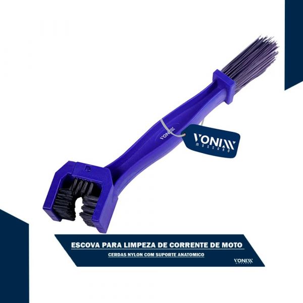 Escova para Limpeza de Corrente de Moto Vonixx