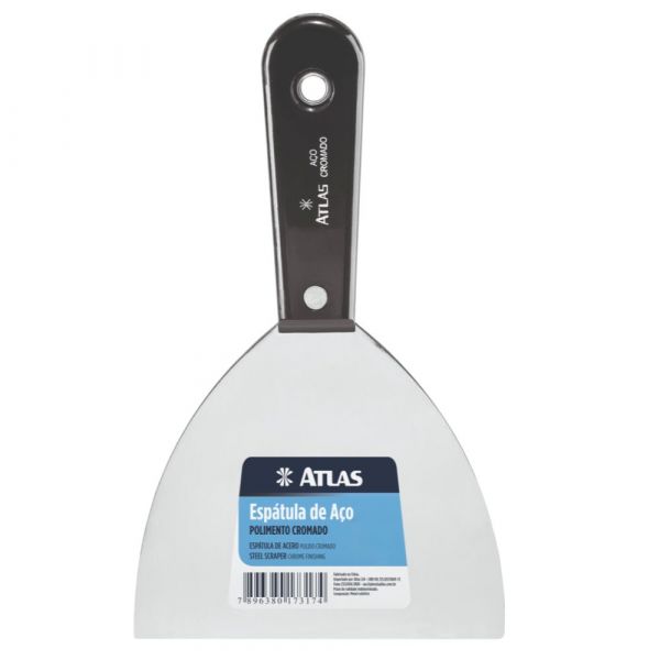 Espátula Aço Cromado 12,5cm 6255/20 Atlas