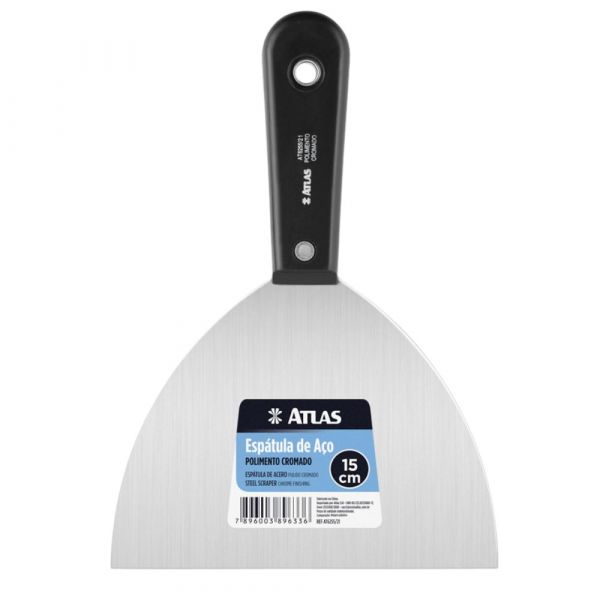 Espátula Aço Cromado 15cm AT6255/21 Atlas