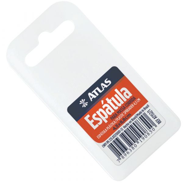 Espátula Plástica pra Massa 4,5cm Atlas