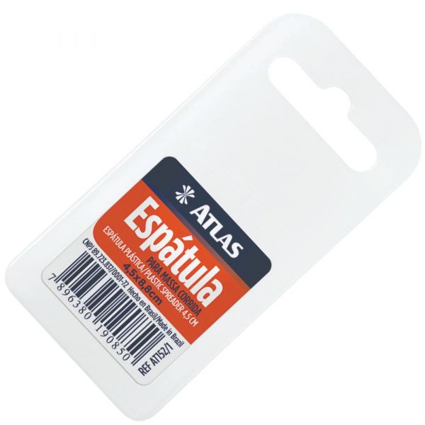 Espátula Plástica pra Massa 4,5cm Atlas