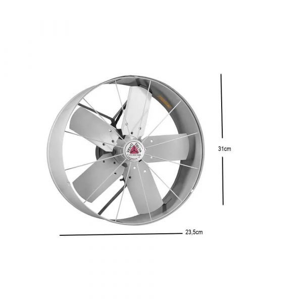 Exaustor Industrial Cinza 30 cm 220V Venti Delta