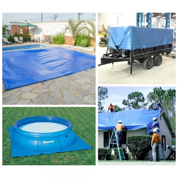 Lona Leve Policarga 04x04 180gr/m2 Ajax