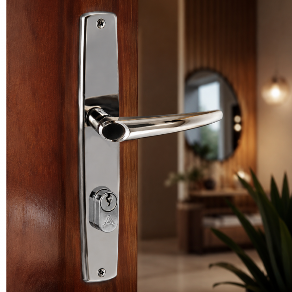 Fechadura Externa Inox F-2500/01 IP Aliança 