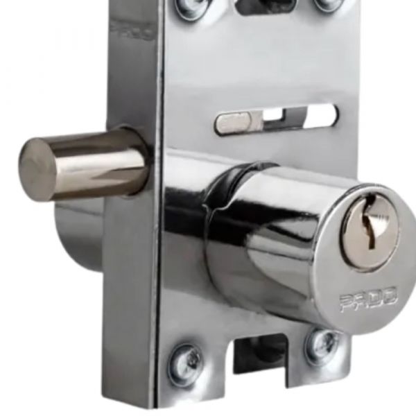 Fechadura Porta de Vidro PV04 Pino Cilindro Redondo Pado