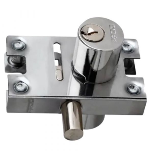 Fechadura Porta de Vidro PV04 Pino Cilindro Redondo Pado