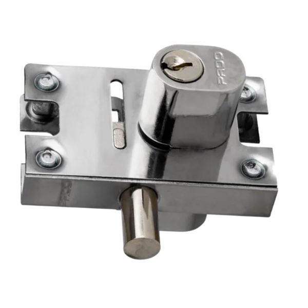 Fechadura Porta de Vidro PV02 Pino CIL Oval Pado