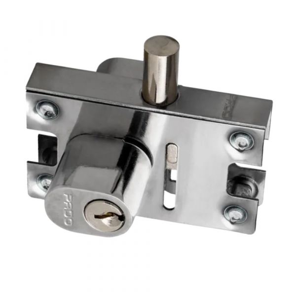 Fechadura Porta de Vidro PV02 Pino CIL Oval Pado