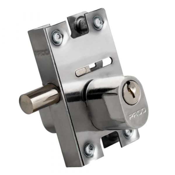 Fechadura Porta de Vidro PV02 Pino CIL Oval Pado