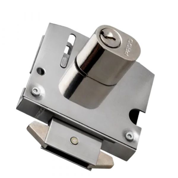 Fechadura PV06 Dupla Cil Oval Cromado Pado