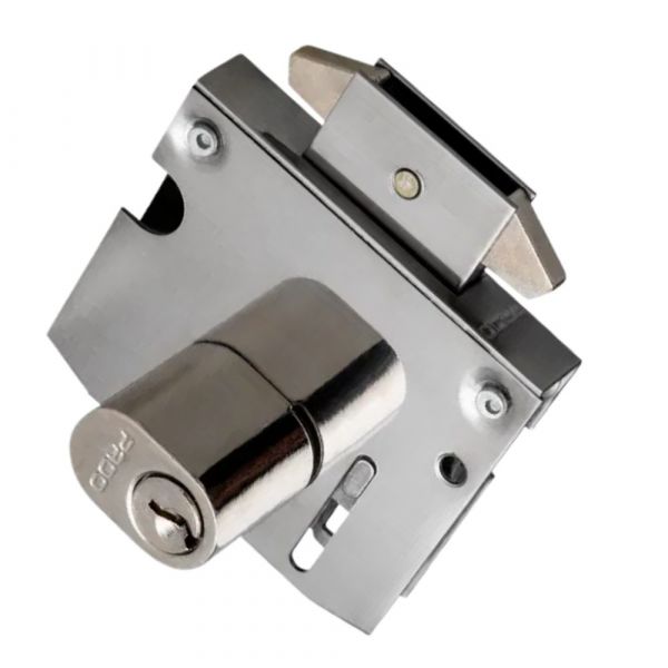 Fechadura PV06 Dupla Cil Oval Cromado Pado