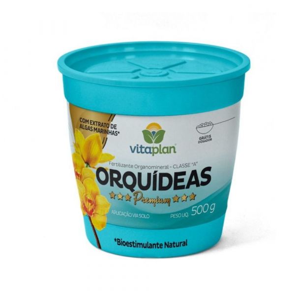 Fertilizante Orquídeas Premium 500g 8000920-U Vitaplan 