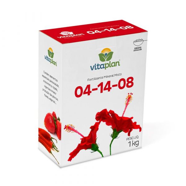 Fertilizante Adubo 04.14.08 1Kg 8000107-U Vitaplan