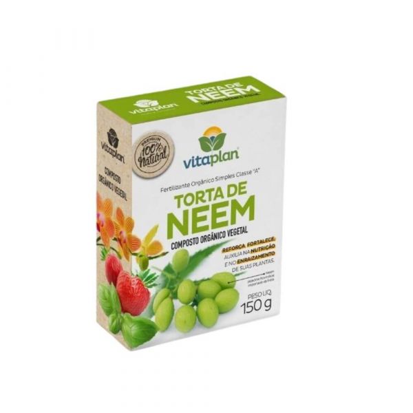 Fertilizante Torta de Neem 150g  8000408-U Vitaplan 