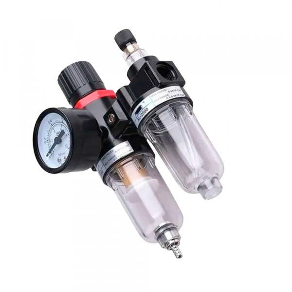 Filtro Regulador e Lubrificador de Ar 1/4 Pol. ST10007-14 Steels Equipamentos