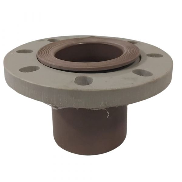 Flange Defofo Junta Elástica E 100mm 8 Furos Conexões Catarinense