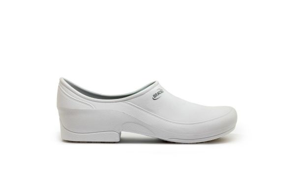 Sapato Flip Antiderrapante Branco- Bracol  N36