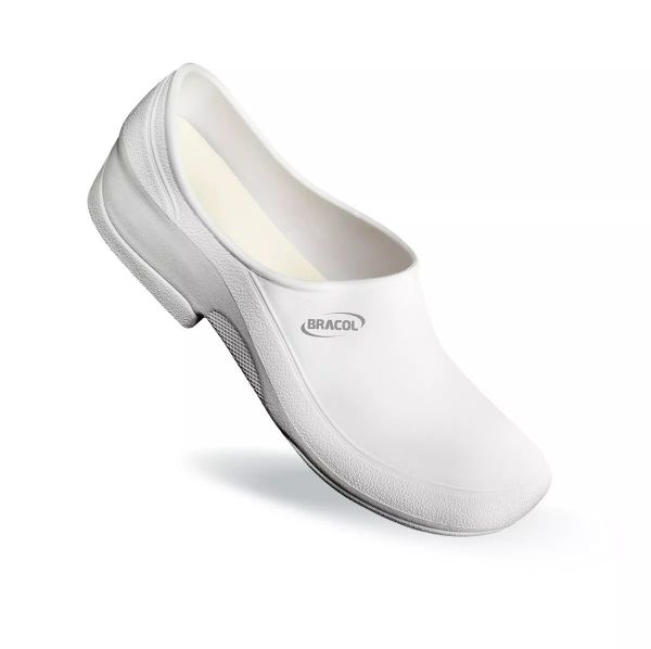 Sapato Flip Antiderrapante Branco- Bracol  N36
