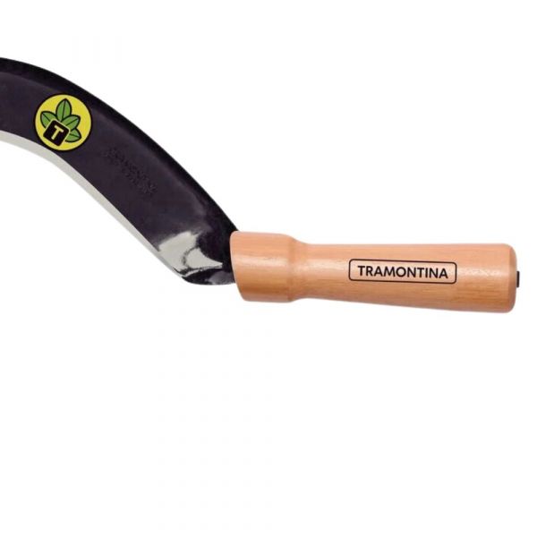 Foicinha Metálica para Pasto com Cabo de Madeira Tramontina 