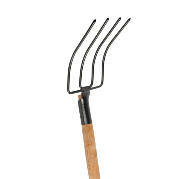 Forcado Metálico Reto 4 Dentes com Cabo 120cm Max