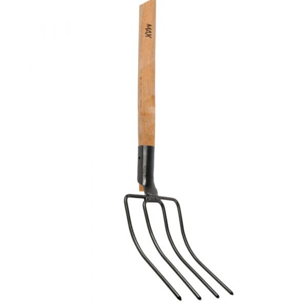 Forcado Metálico Reto 4 Dentes com Cabo 120cm Max