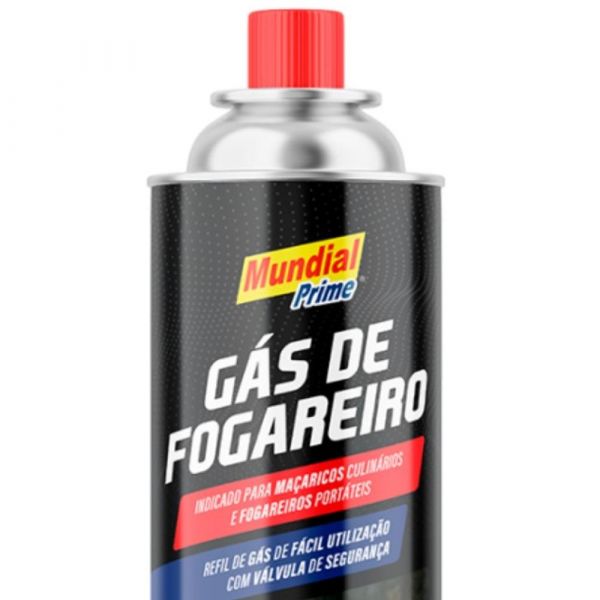 Gás de Fogareiro 400ml Mundial Prime