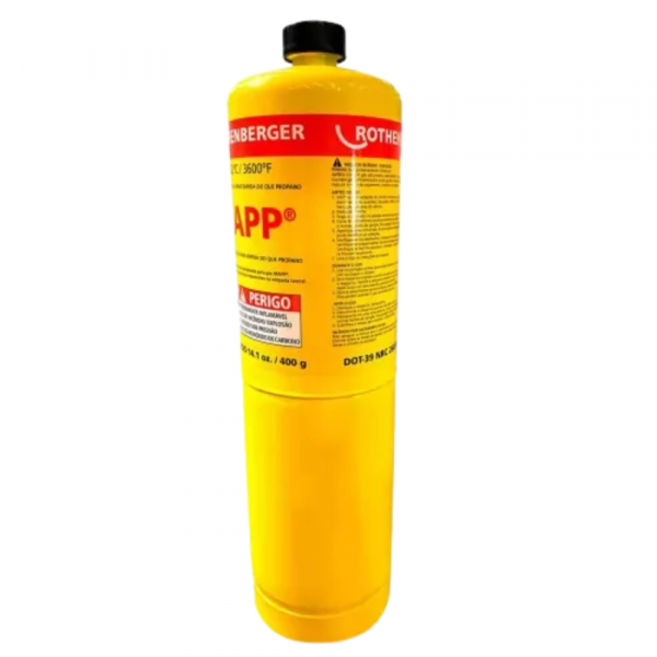 Gás para Maçarico Mapp Pro 400G R35539 Rothenberger
