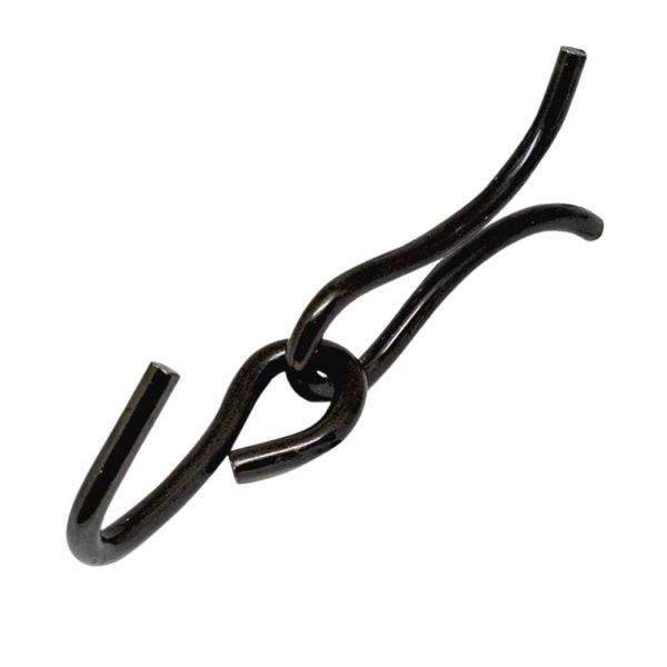 Gancho para Rede Chumbar Cromatizado Preto Loth