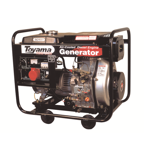 Gerador de Energia A Diesel 5500W- Bivolt Toyama Td6000Cx