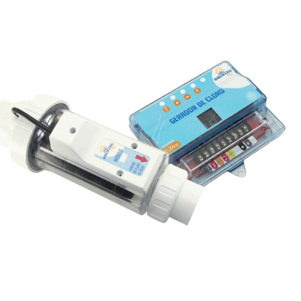 Gerador de Cloro BR-60 para Piscinas Brustec