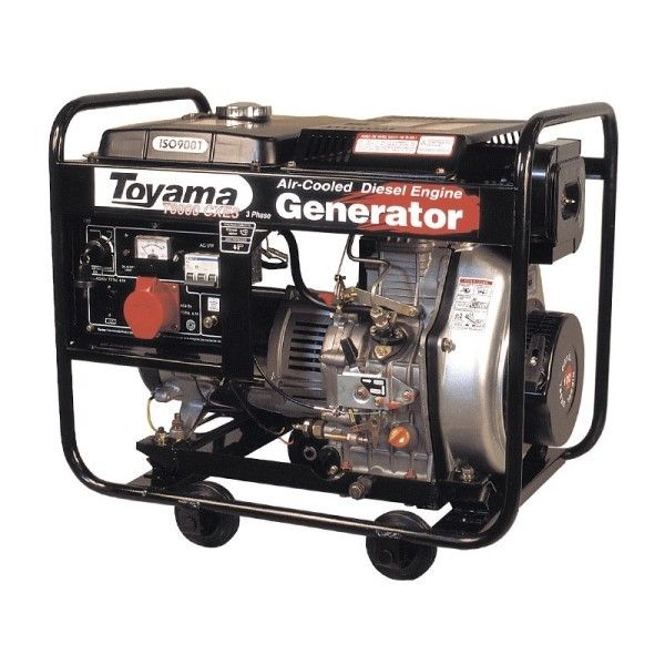 Gerador Toyama TD6000CXE Mono 6kva Diesel
