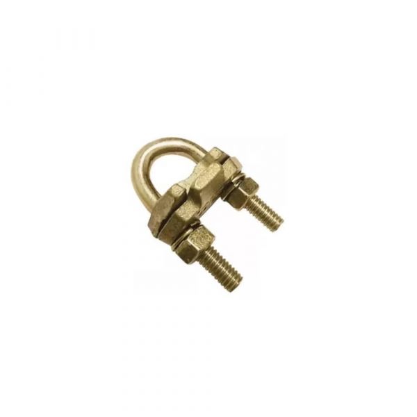 Grampo U grande para haste de aterramento 5/8
