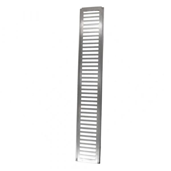 Grelha com Caixilho Escovado 100x15cm AC-Vent