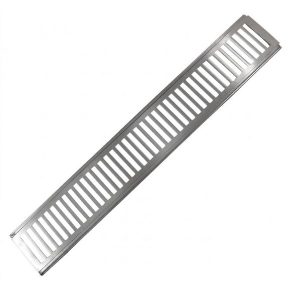 Grelha com Caixilho Escovado 100x20cm AC-Vent