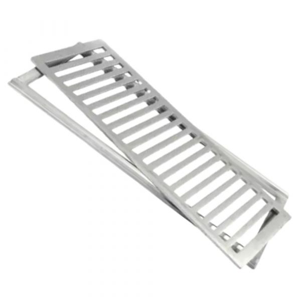 Grelha com Caixilho Escovado 50x15cm AC-Vent