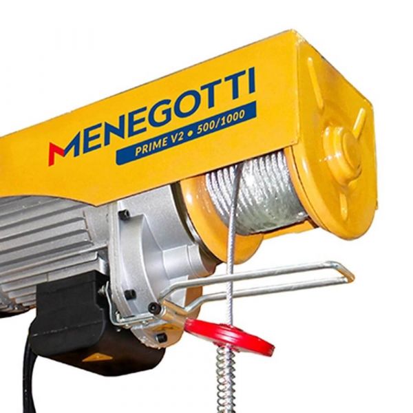 Guincho Elétrico De Coluna Prime Com Motor Monofásico 1000KG 12Mt Manegotti