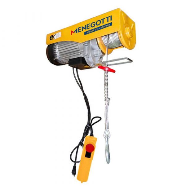 Guincho Elétrico De Coluna Prime Com Motor Monofásico 600KG Manegotti