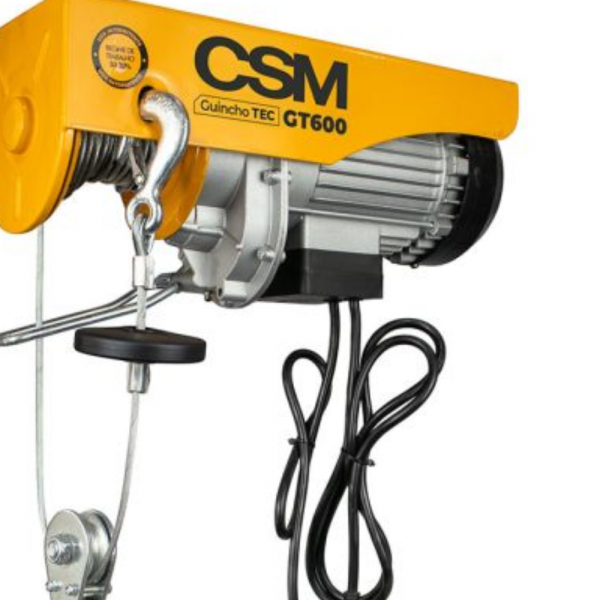 Guincho Monofásico Elétrico 220V GT 300/600KG CSM