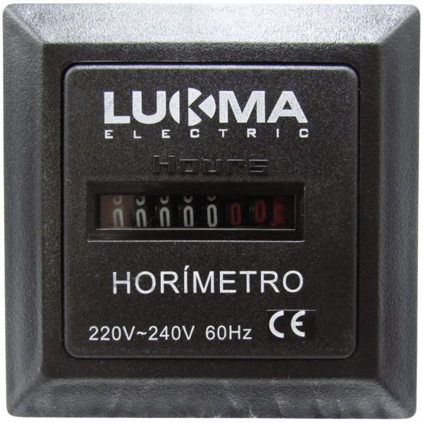 Horímetro Preto LK-11 220V Lukma
