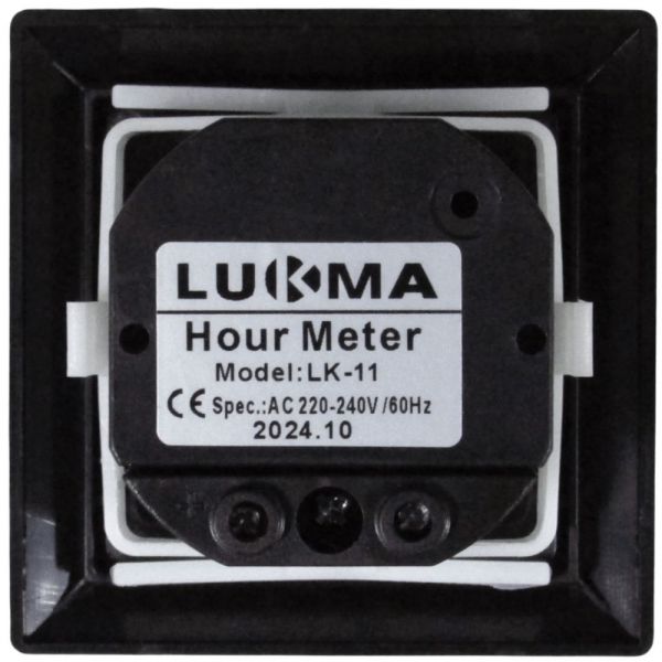 Horímetro Preto LK-11 220V Lukma