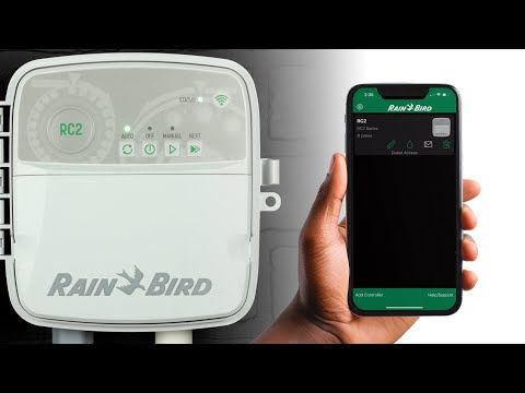 Programador de Irrigação Inteligente RC2 com Wifi Integrado Indoor 6 Estações 230V Rain Bird