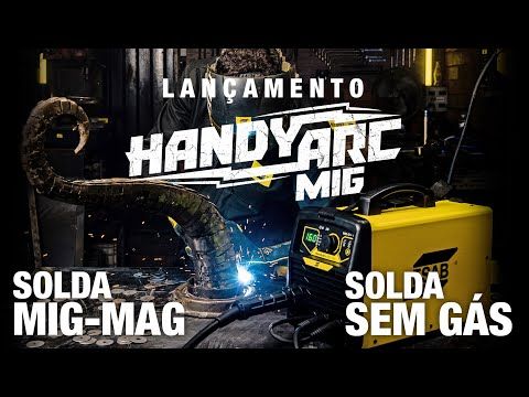 Máquina de Solda Inversora HandyArc Mig/Mag 160i Esab