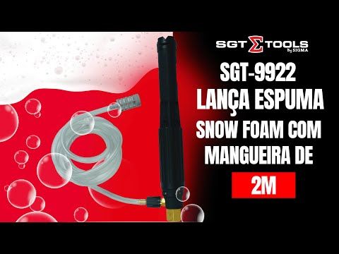 Lança Espuma Snow Foam com Mangueira 2M SGT-9922 Sigma Tools