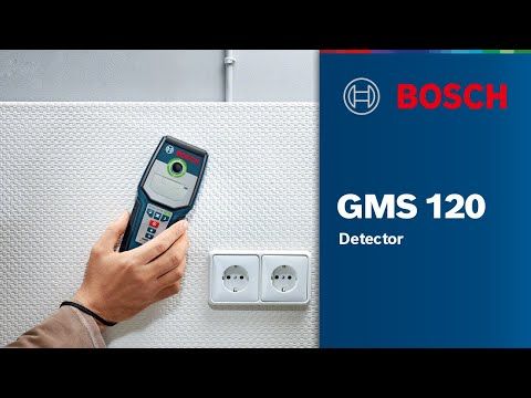 Detector de parede Bosch GMS 120 120mm