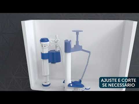 Obturador Universal para Mecanismo de Saída para Caixa Acoplada Blukit