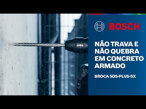 Broca Bosch SDS plus-5X para concreto Ø17 x 150 x 210 mm