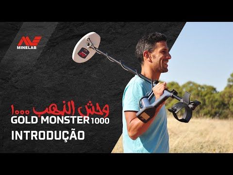 Detector De Metais Gold Monster 1000 Minelab